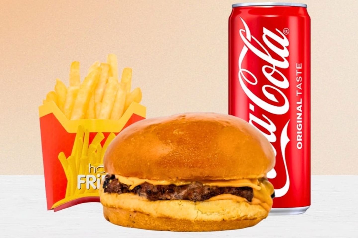 Single Smash Burger Meal