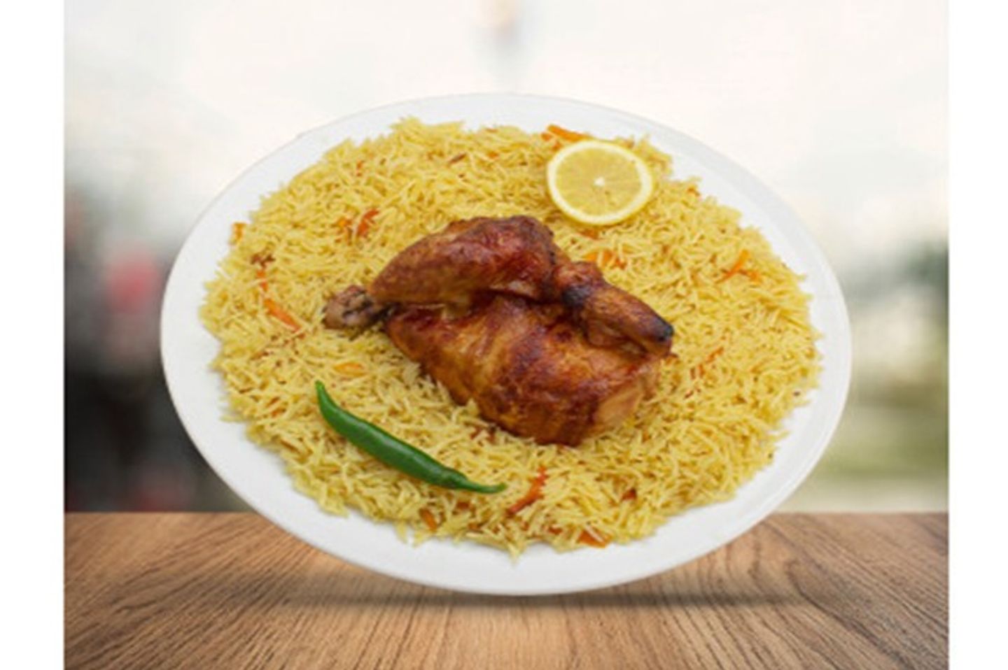 Half Shawaya Chicken With Bukhari Rice