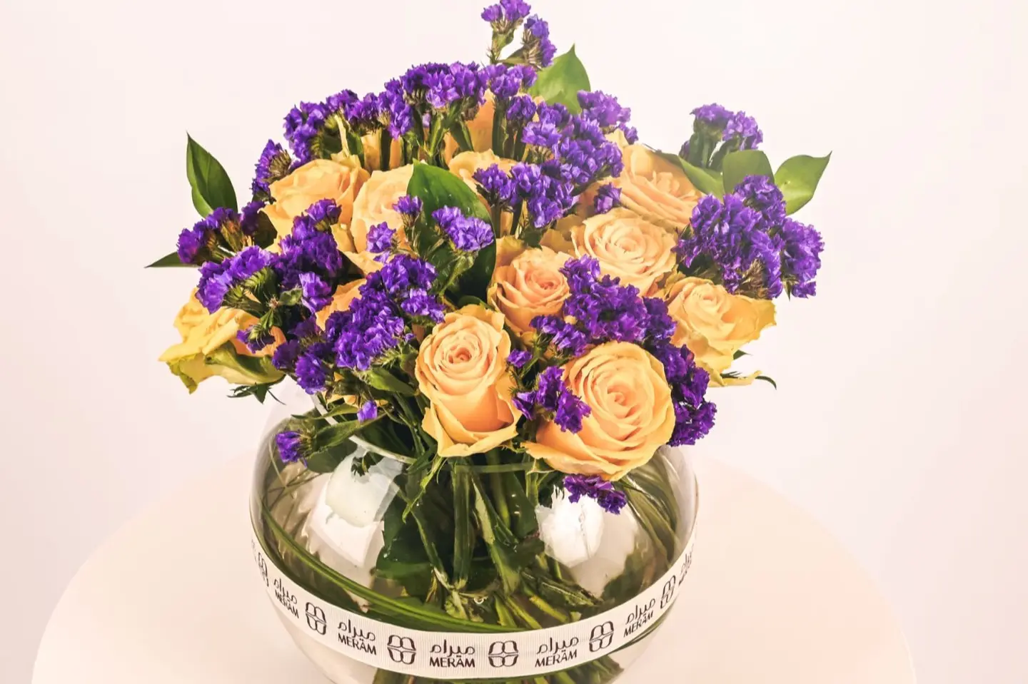 Yellow And Purplr Vasa