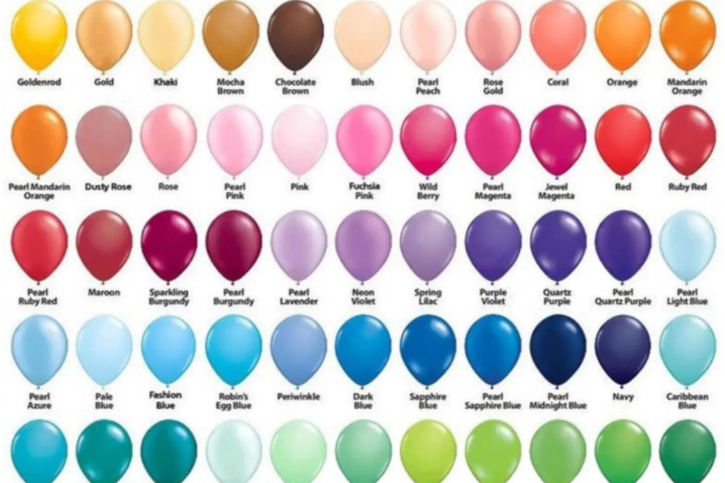 Helium Balloons 10