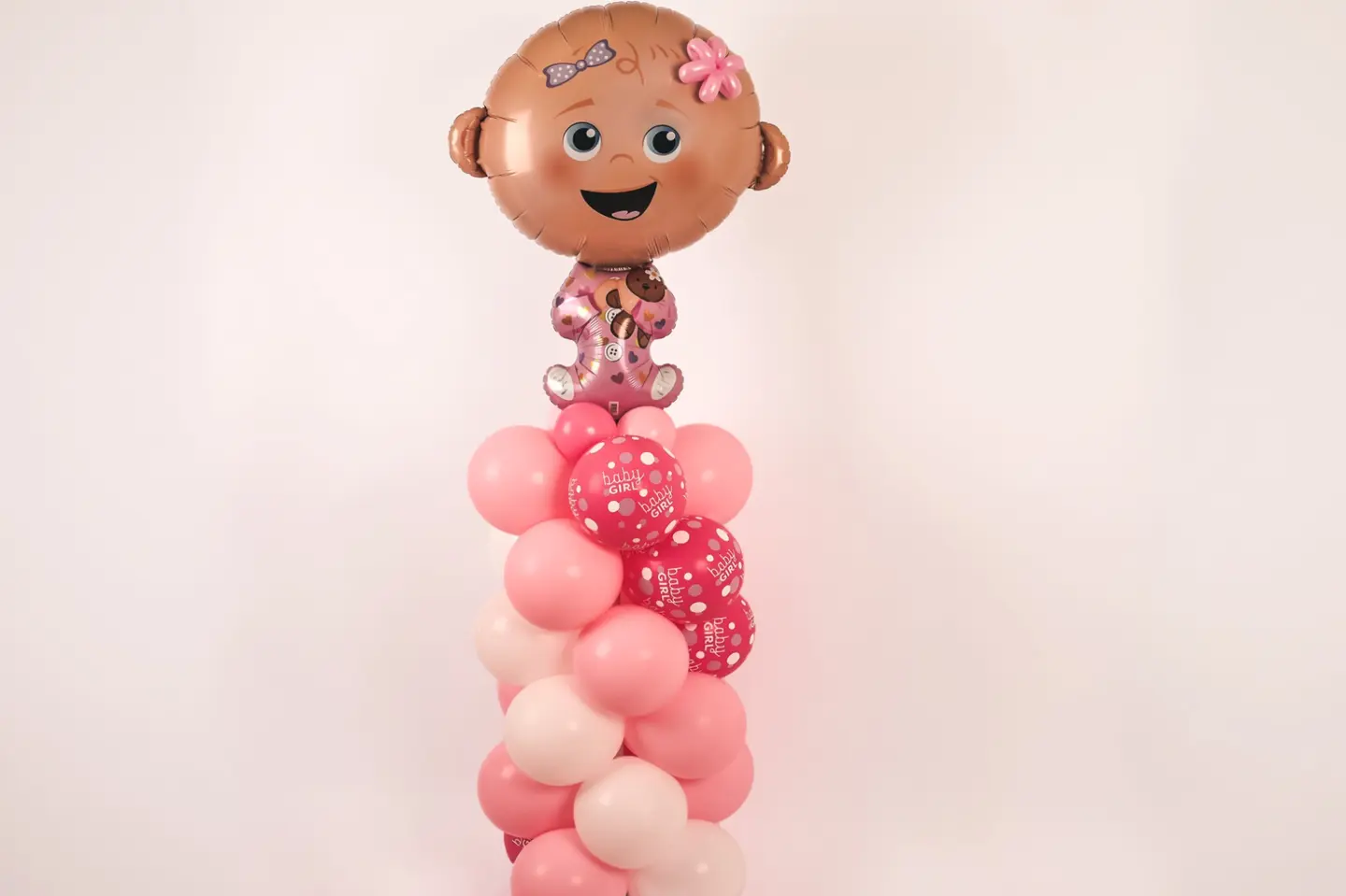 Baby Girl Balloon Stand