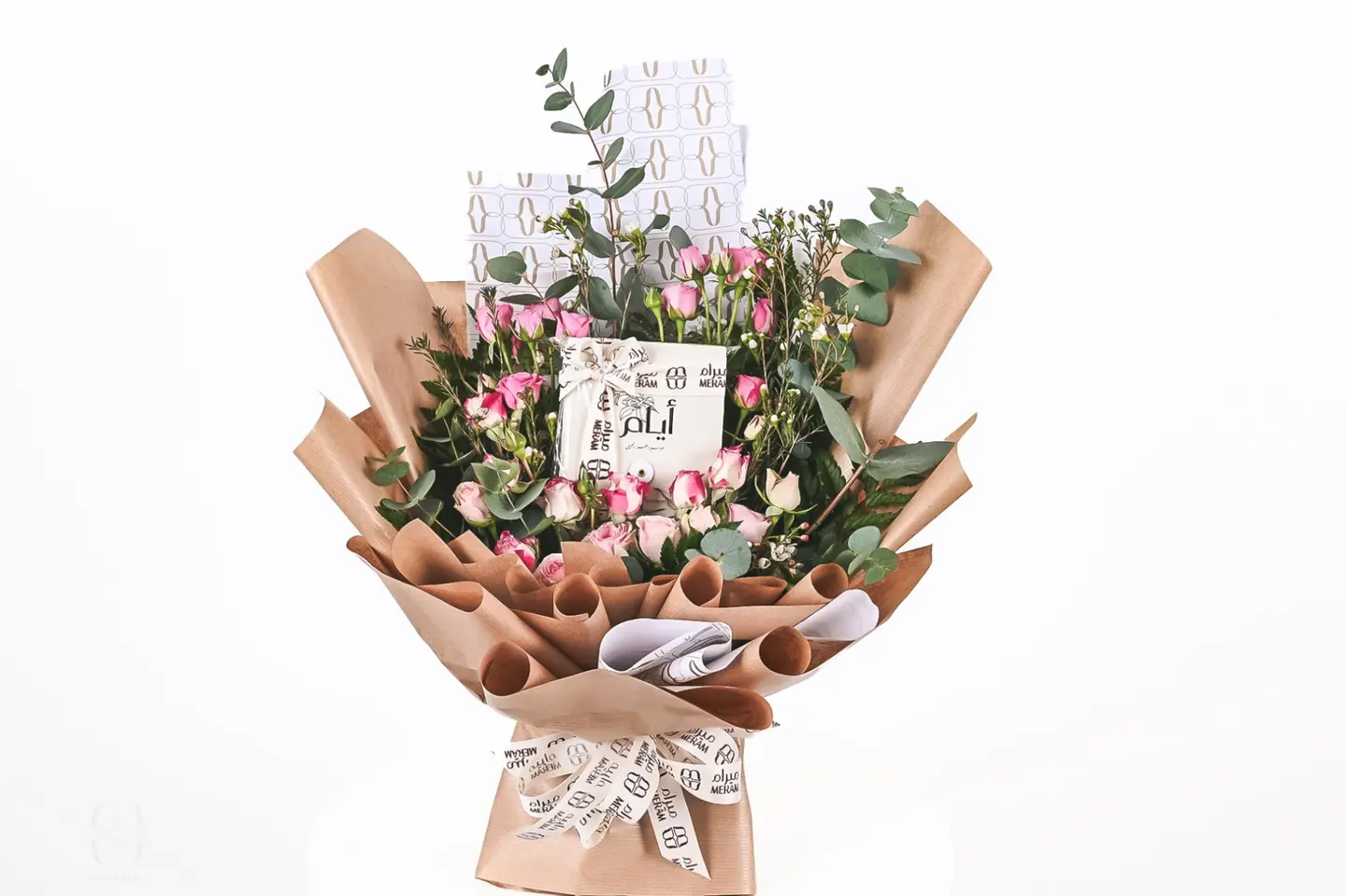 Bouquet With Book Ayam