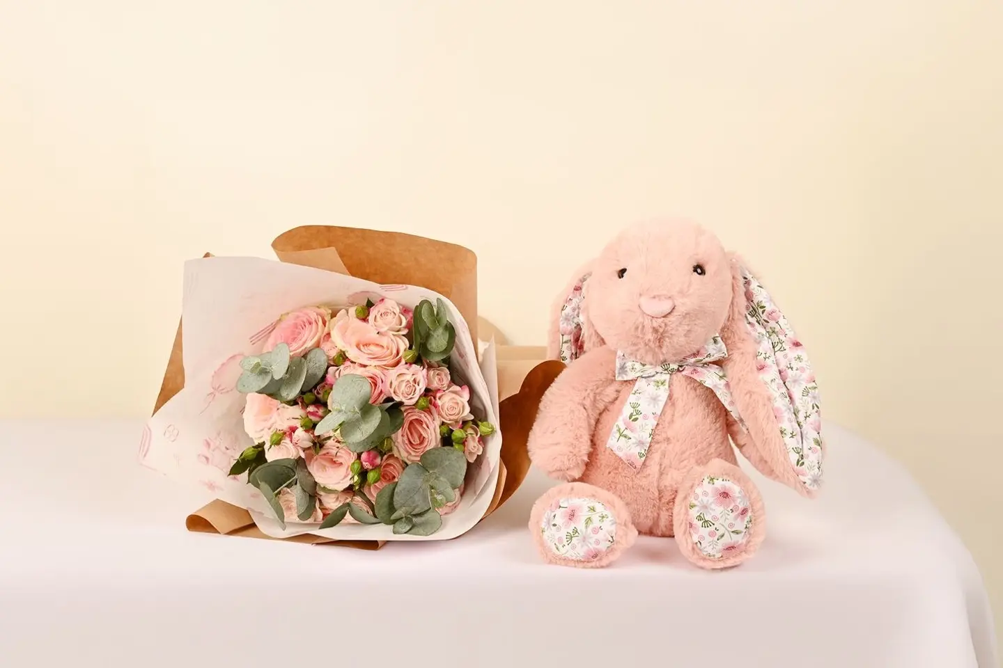 Bouquet With Rabbit