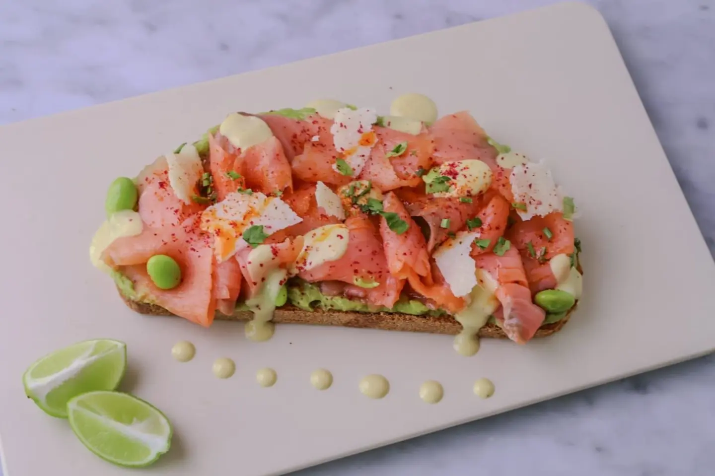 Smoked Salmon Toast