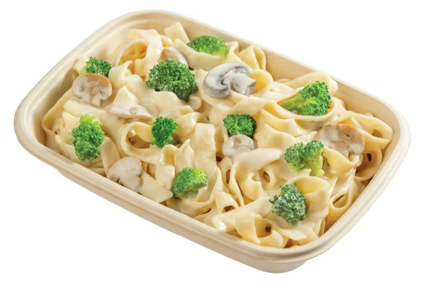 Creamy Broccoli And Mushroom Pasta