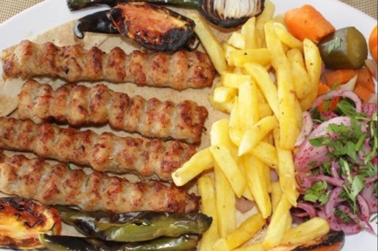 نص كيلو كباب دجاج