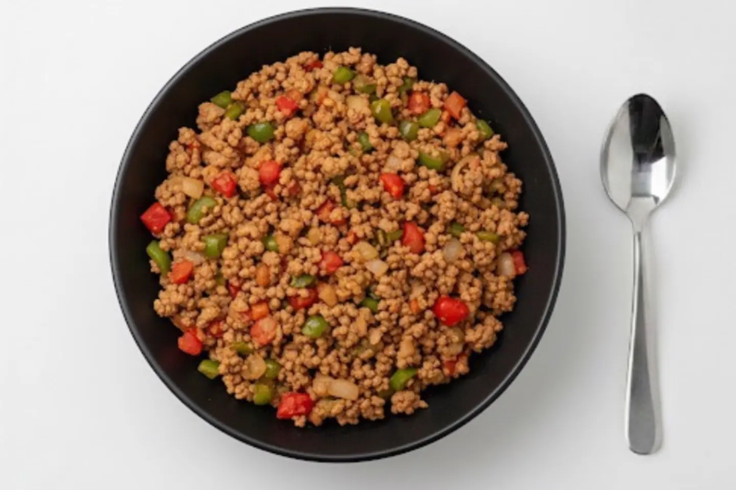 صحن لحم مفروم