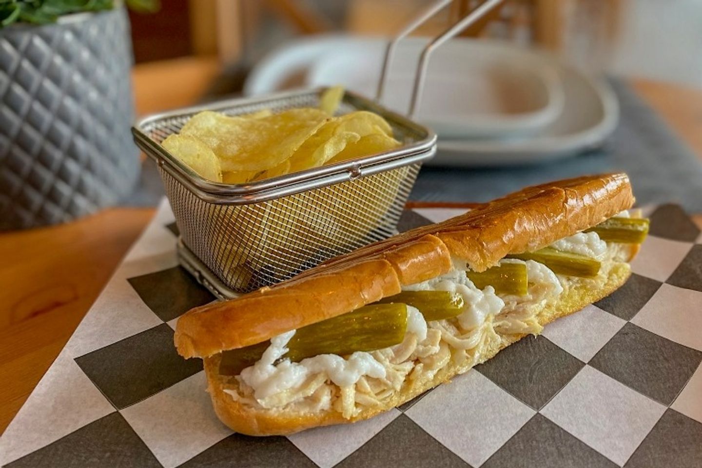 Chicken Garlic Sandwich