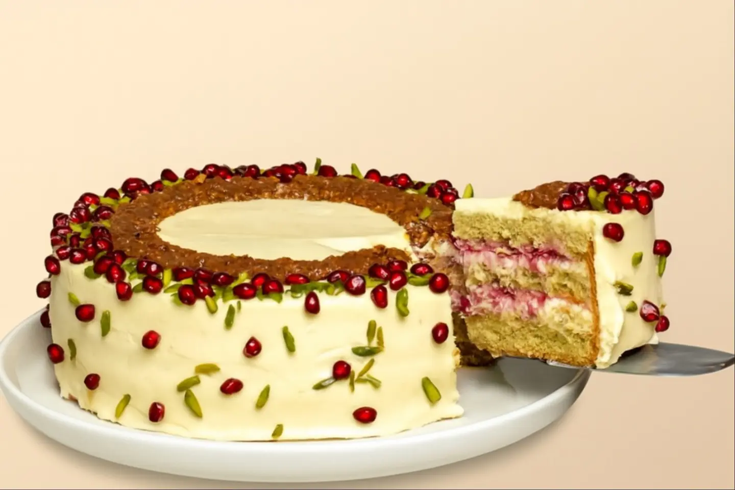 Rose Gold Cake Large