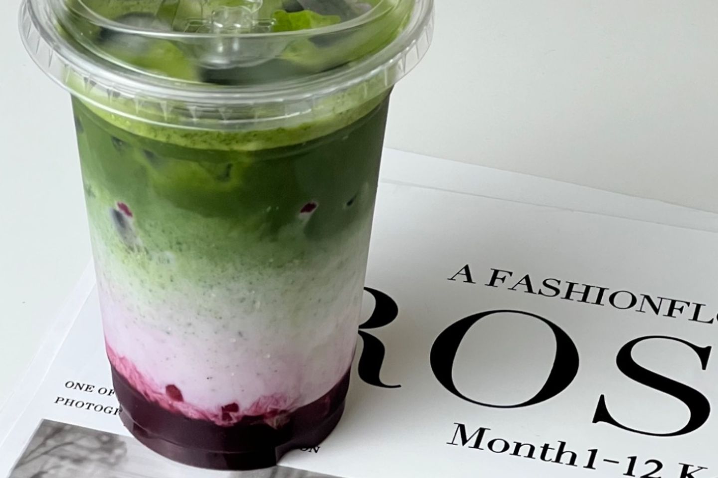 Raspberry Matcha