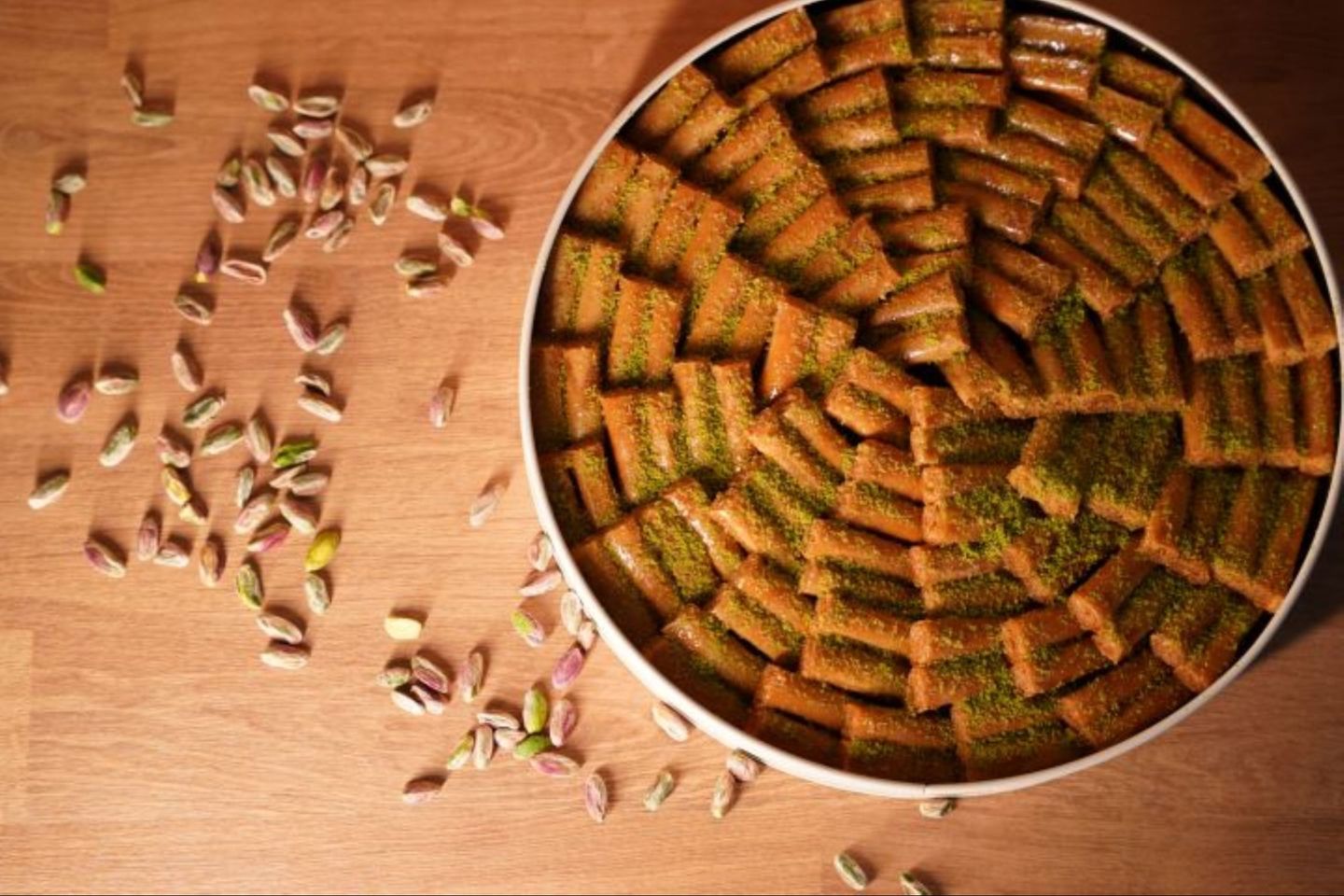 بقلاوة اصابع الكاجو