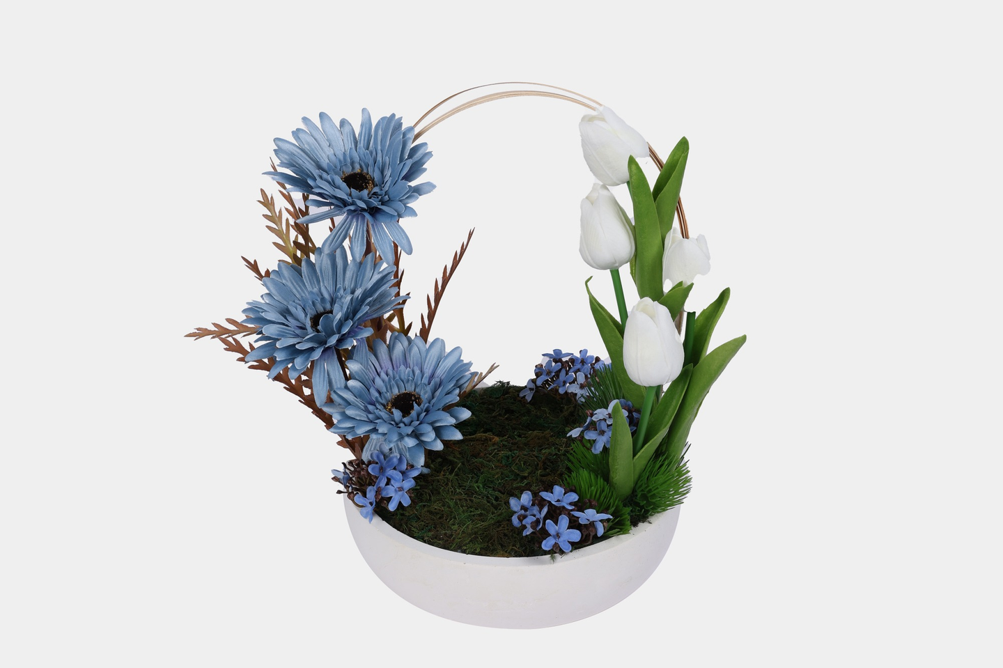 فازة توليب وجربيرا اصطناعية