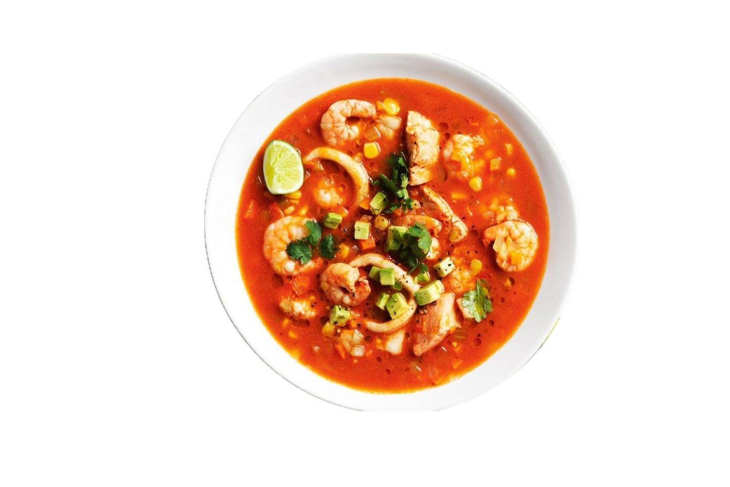 Red Seafood Soup
