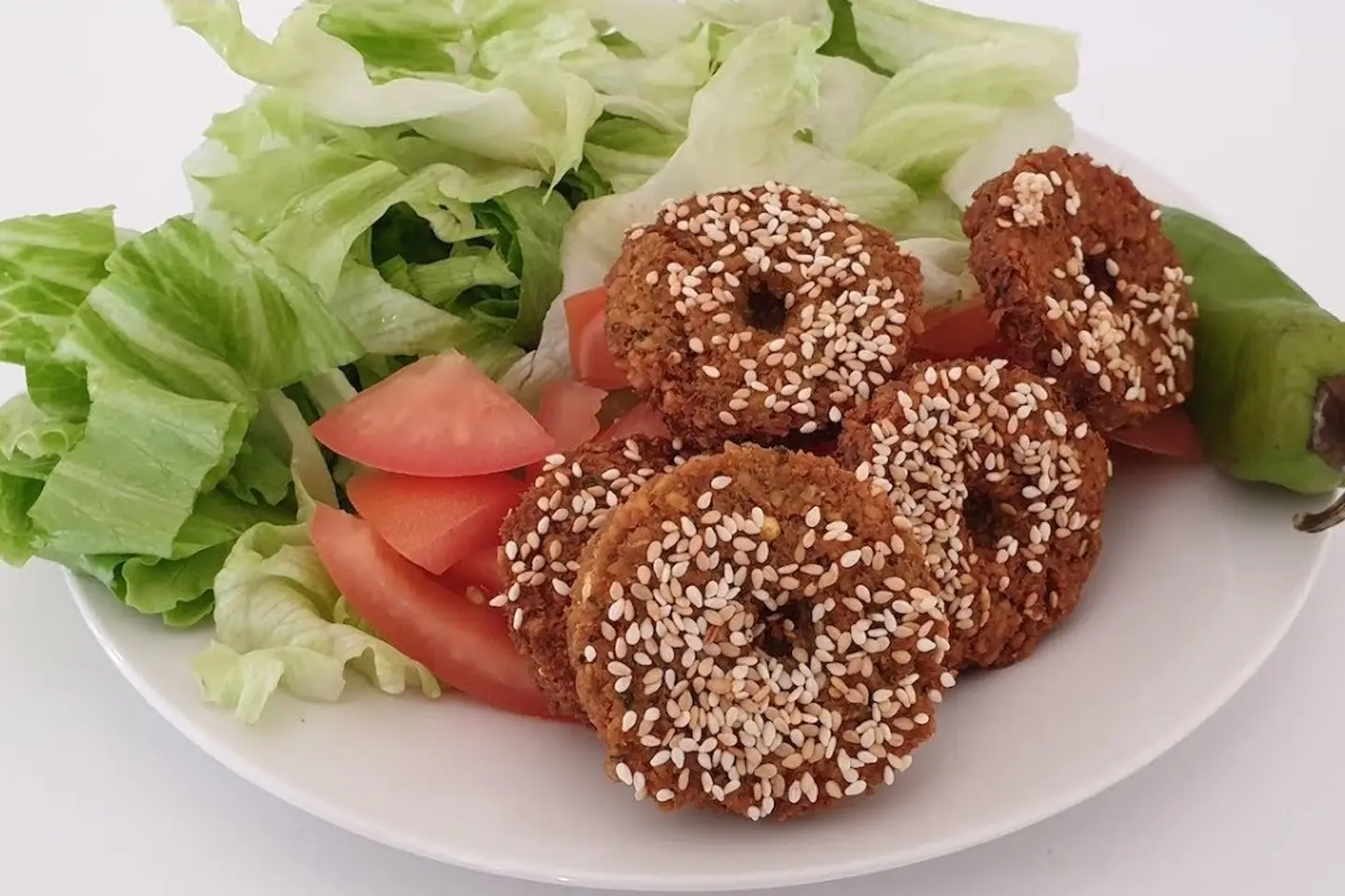 Mixed Falafel Plate