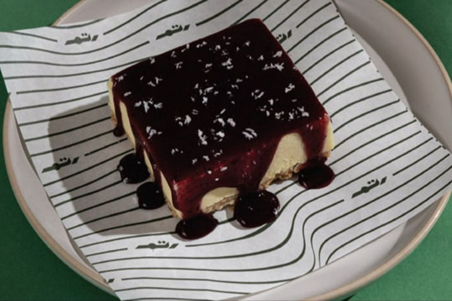Classic Berry Cheesecake