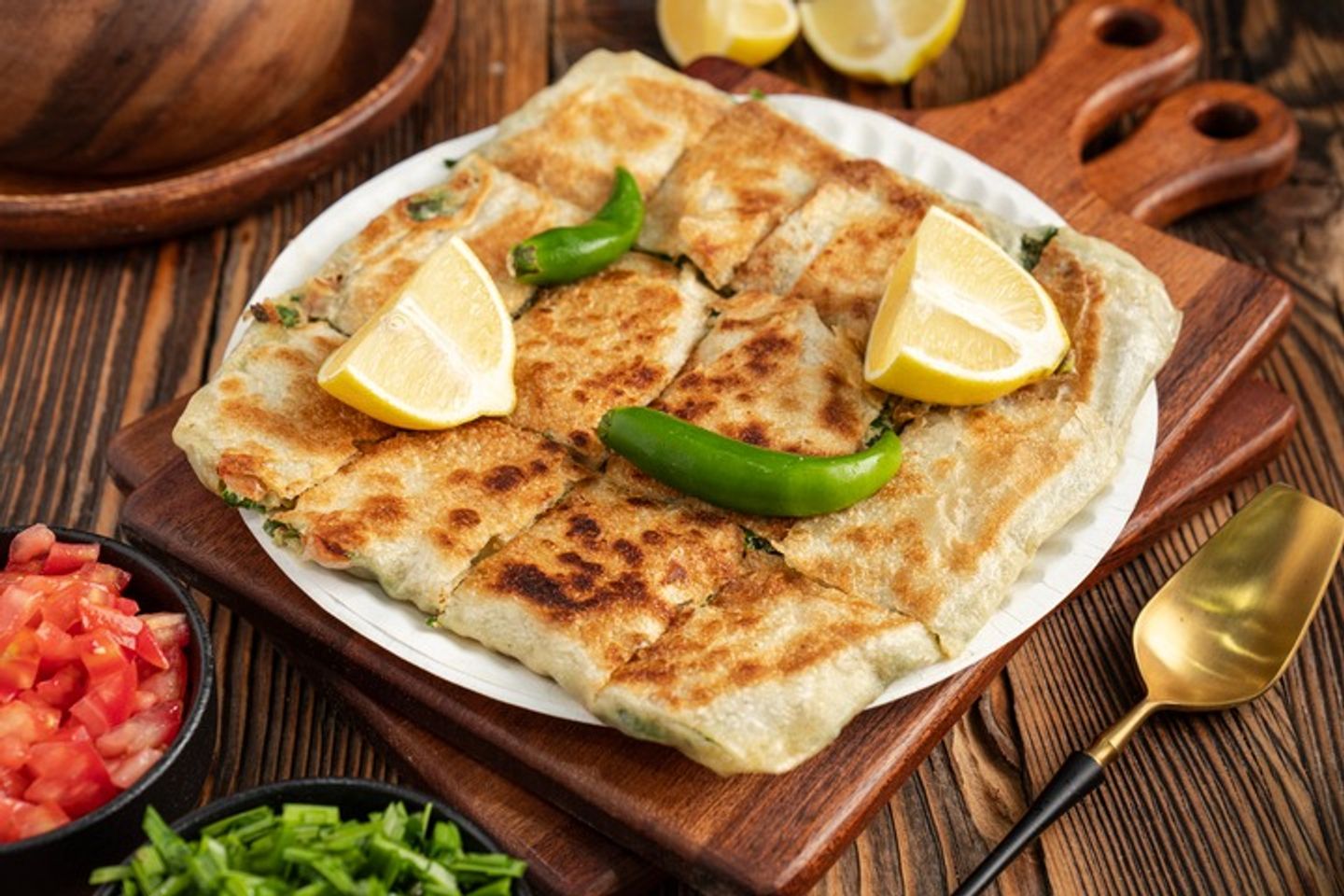 مطبق خضار لحم