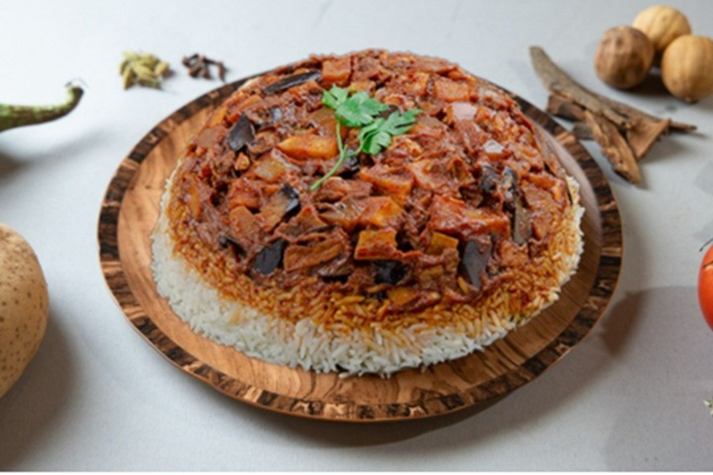 مقلوبة اكسبريس ( دجاج بدون عظم )