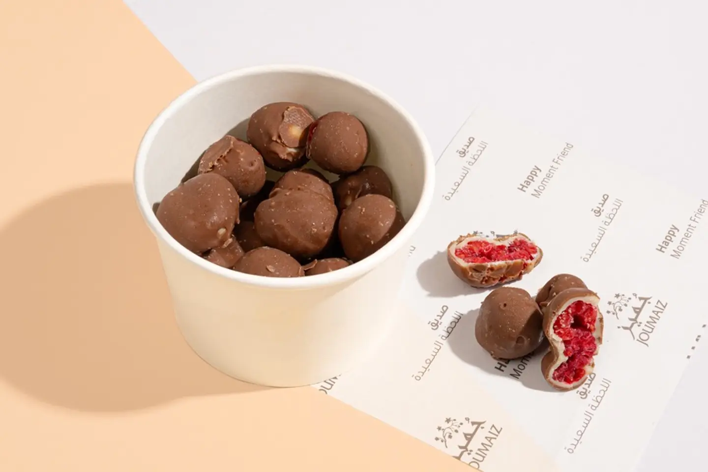 Red Berry With Chocolate