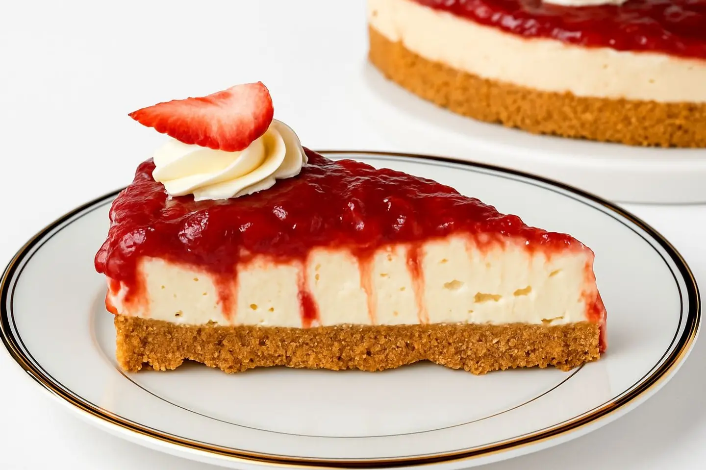 ميني تشيز كيك فراولة