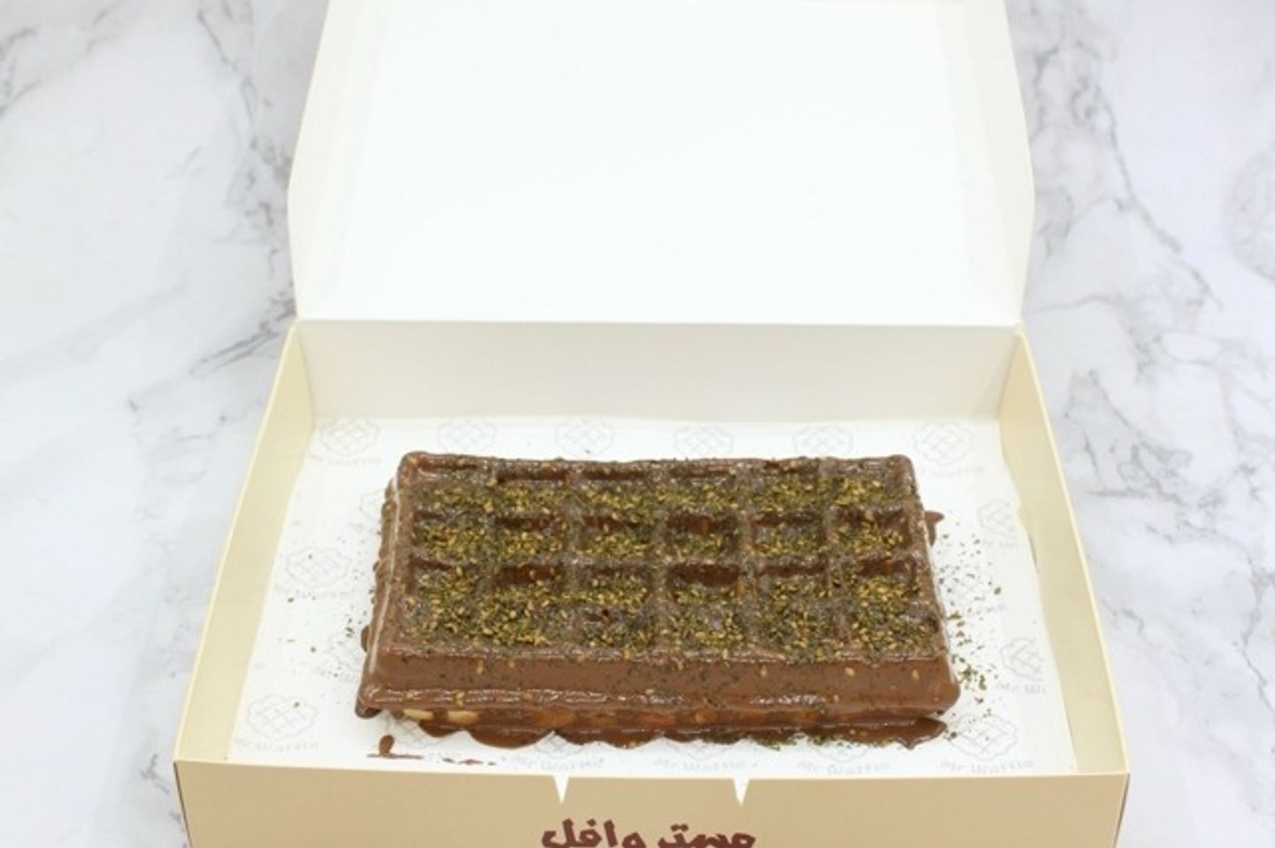 وافل بلجيكي بالزعتر