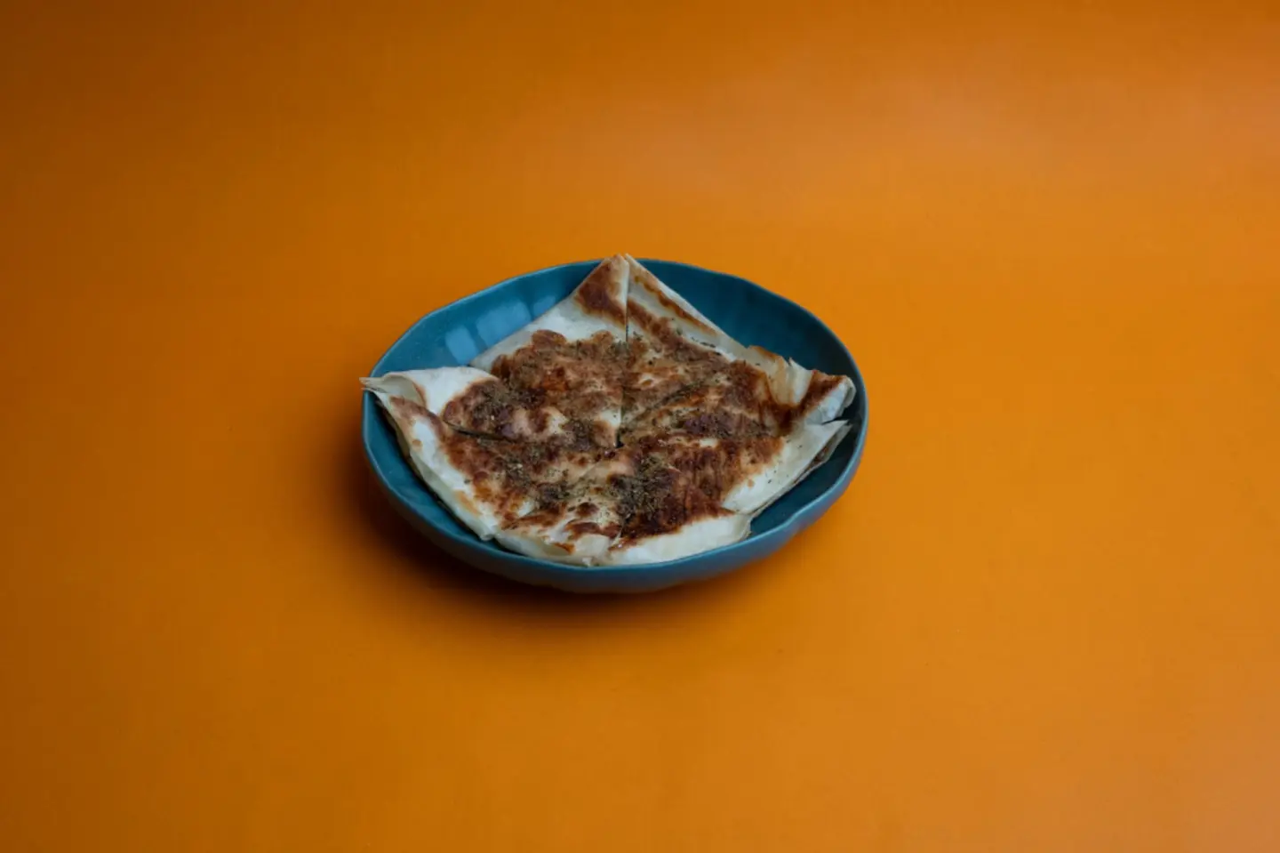 فطيرة لبنة بالزعتر