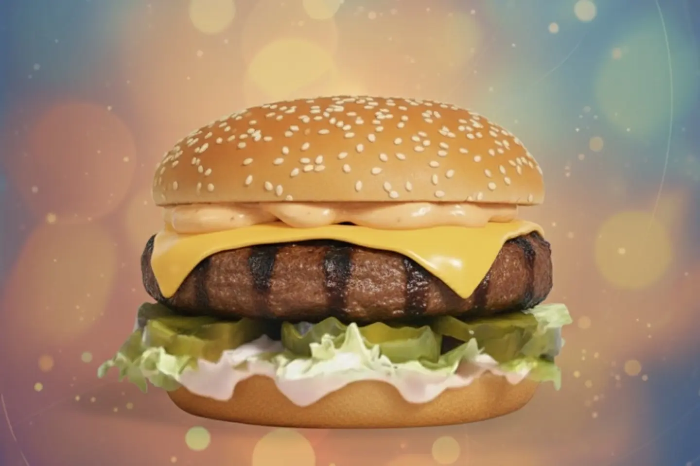 برجر لحم جبن