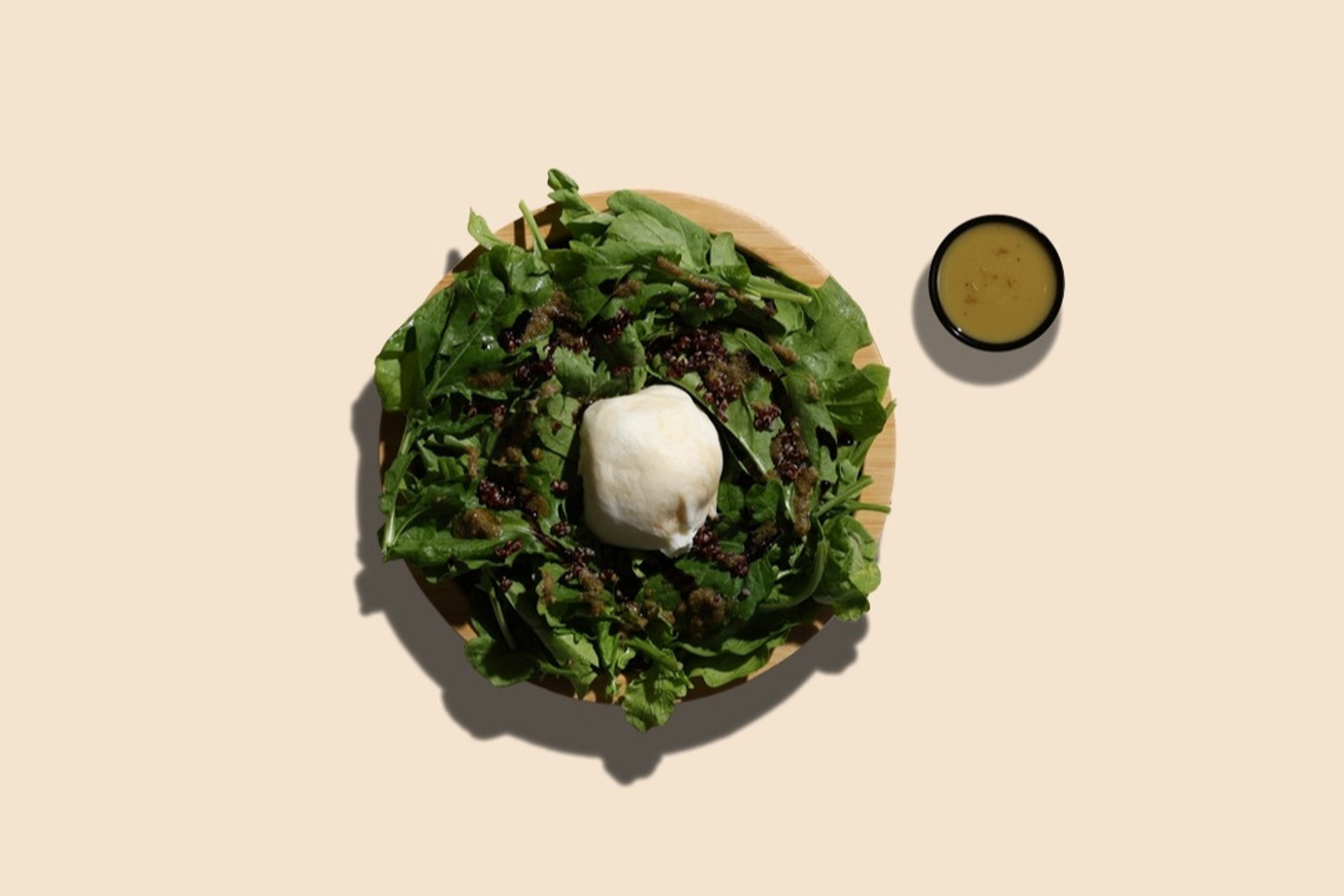 Burrata With Quinoa Salad