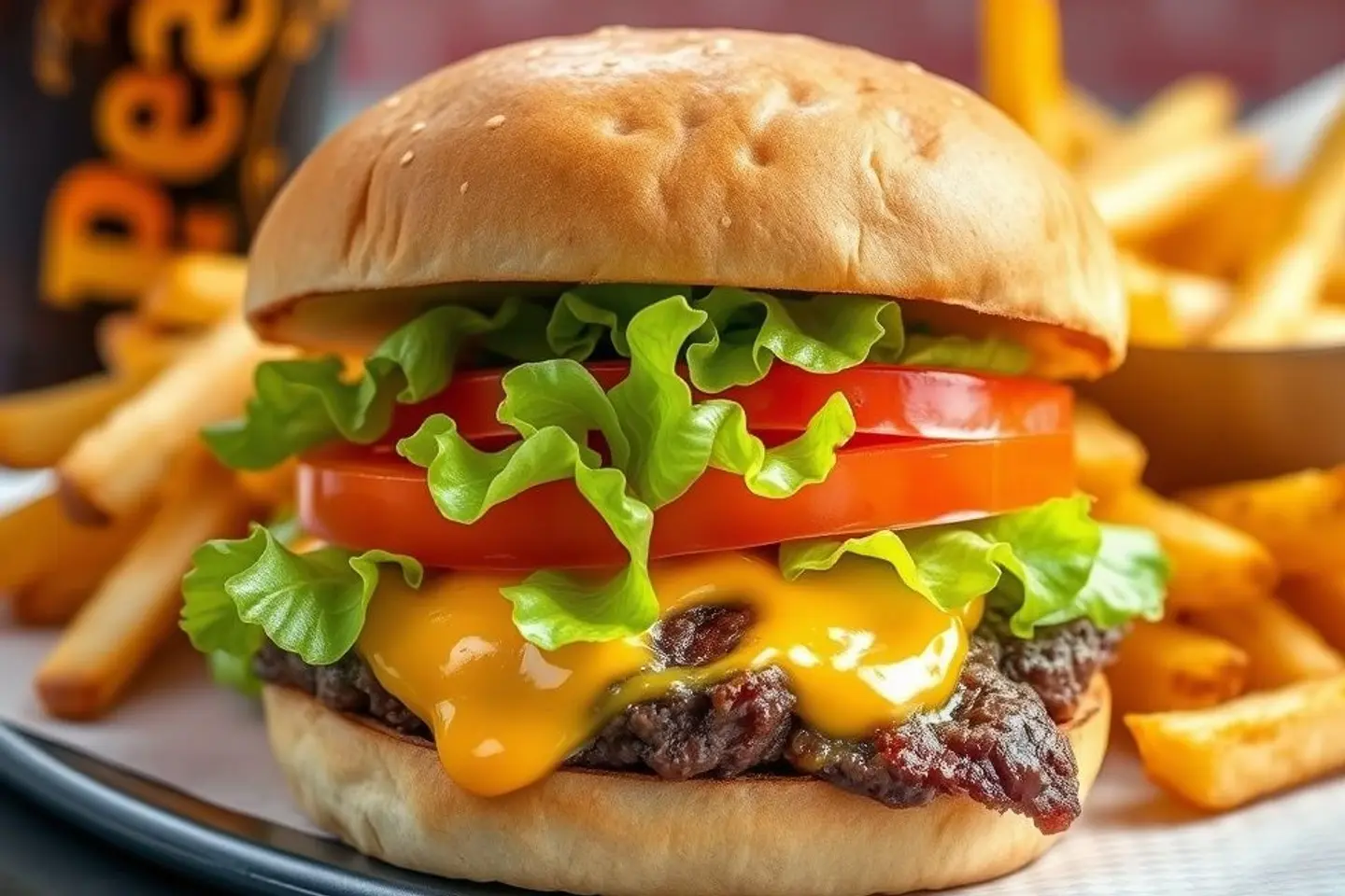 Meal Meat Burger