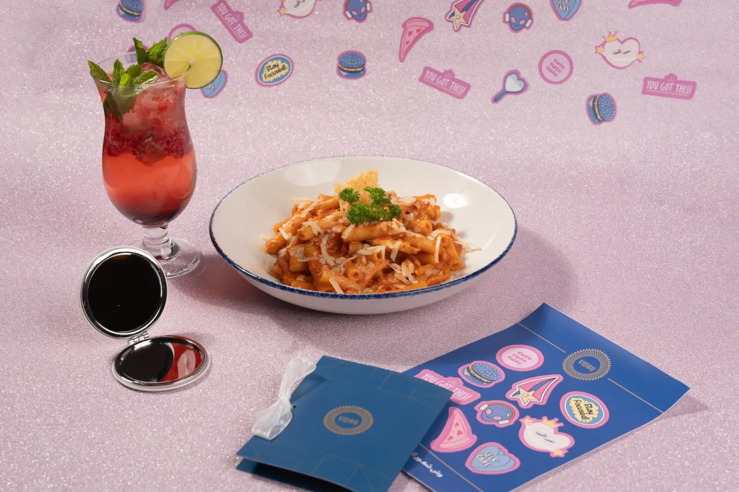 Girl Dinner Pasta Combo