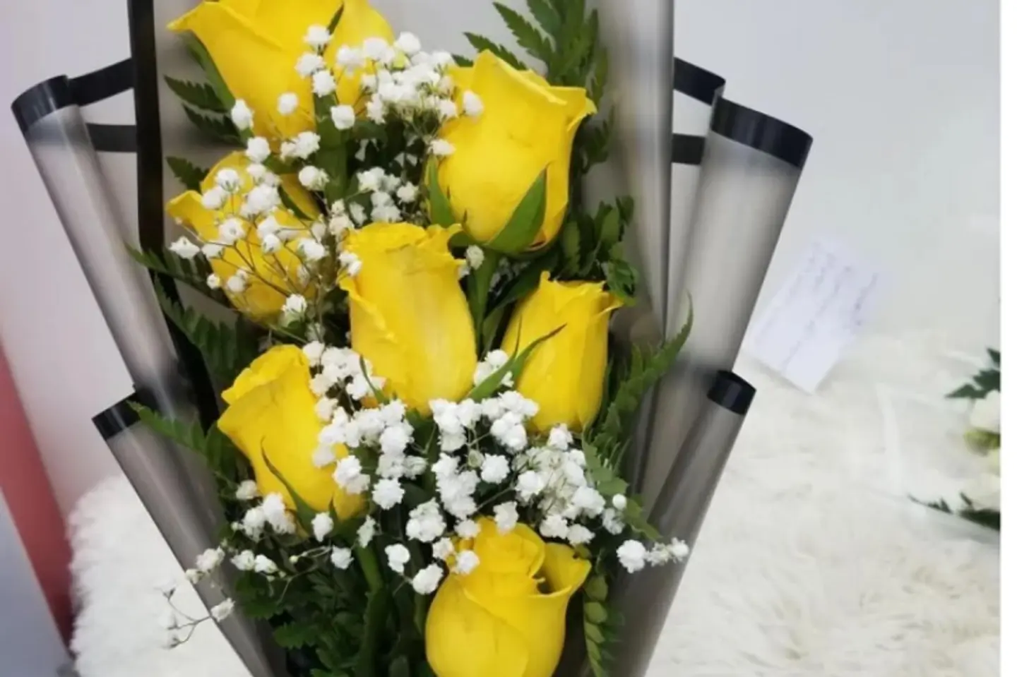 بوكية مدرج اصفر