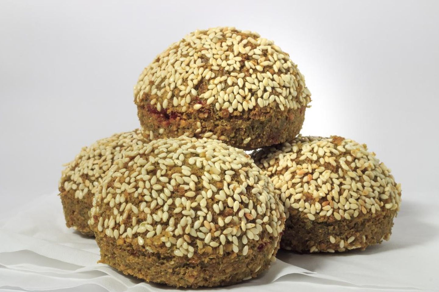 Falafel Stuffed With Mozzarella Cheese