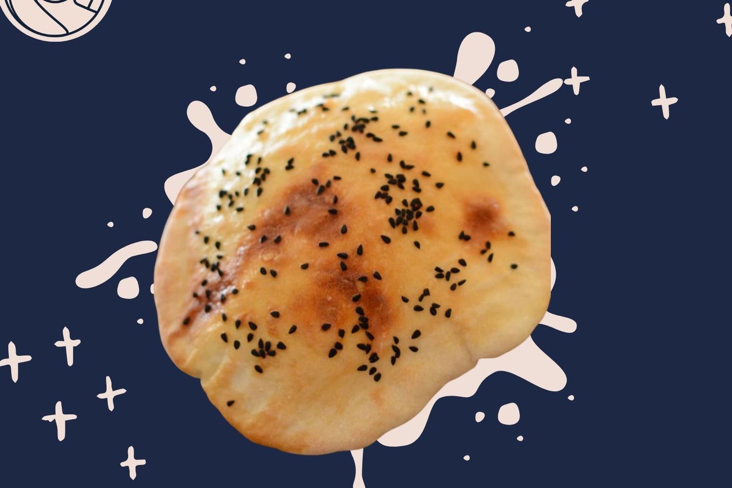 مدور بيض مقلي بالجبن