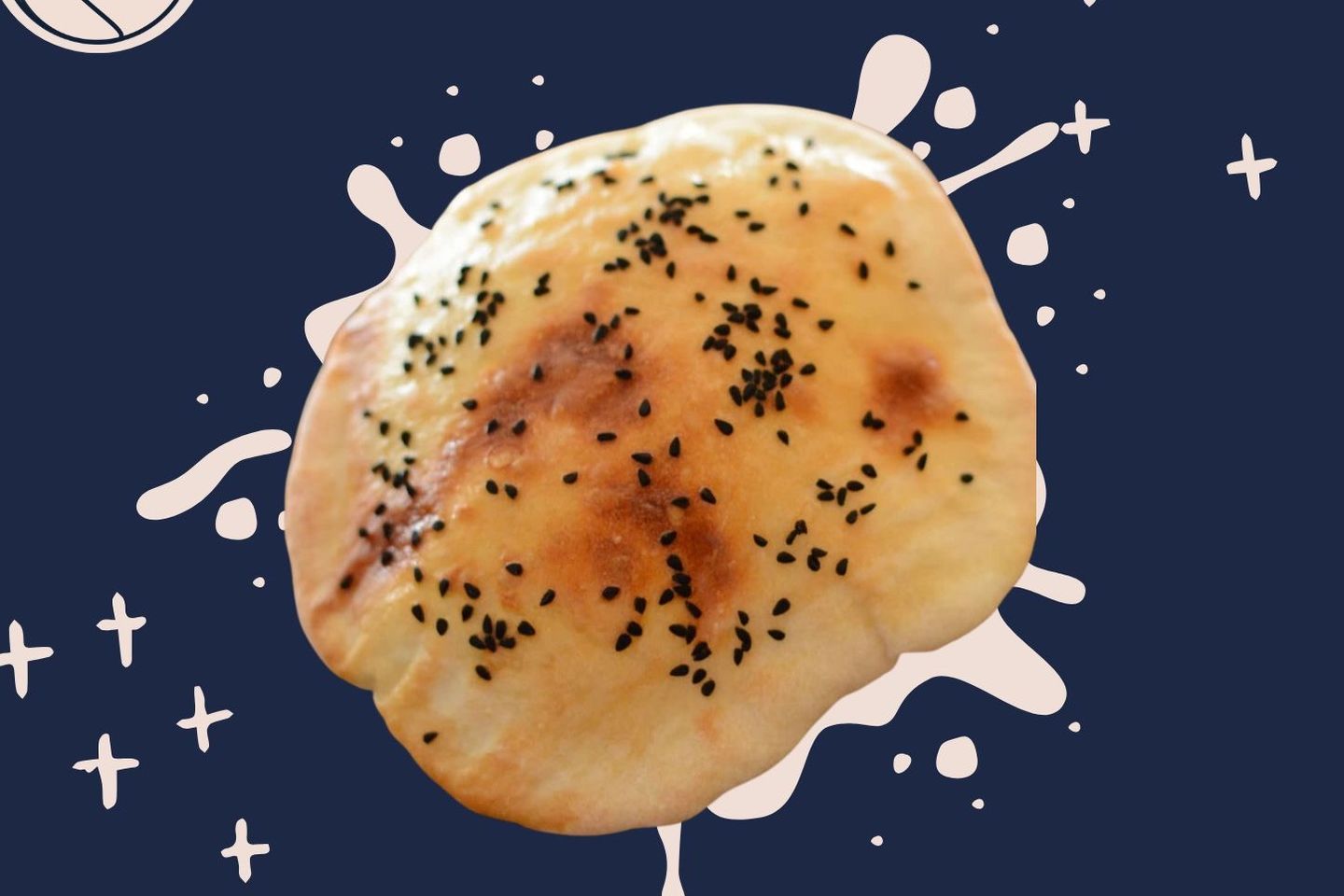 مدور جبن وطحينية