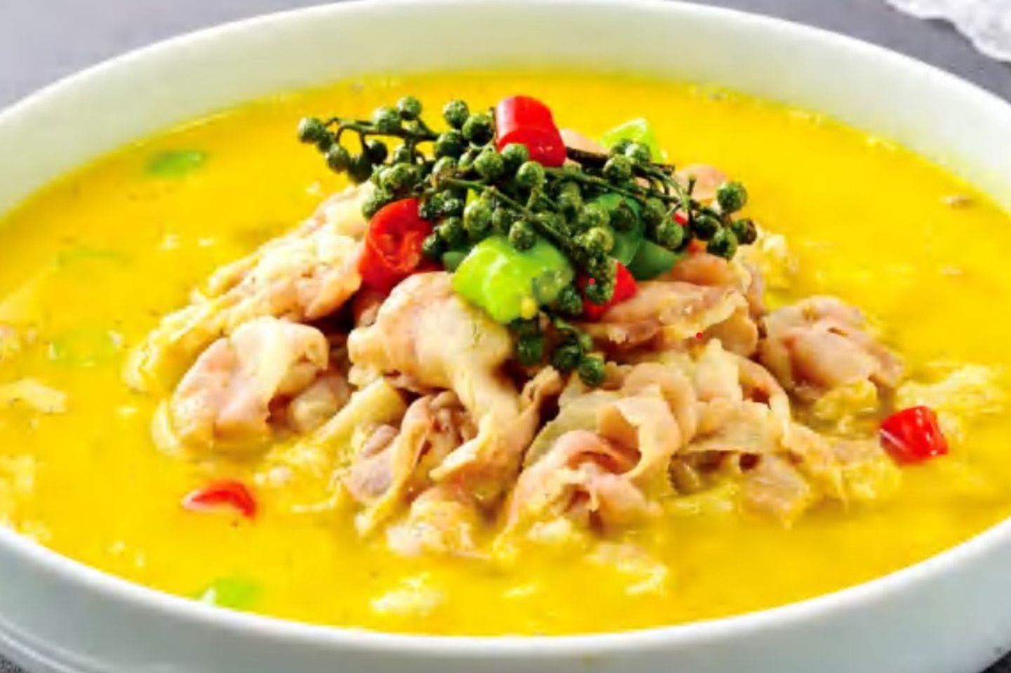 S11 Camel Meat In Golden Pumpkin Broth