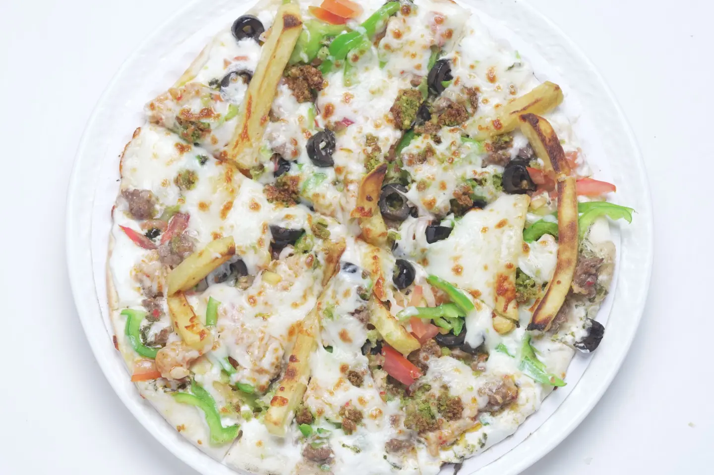 بيتزا بو خضر