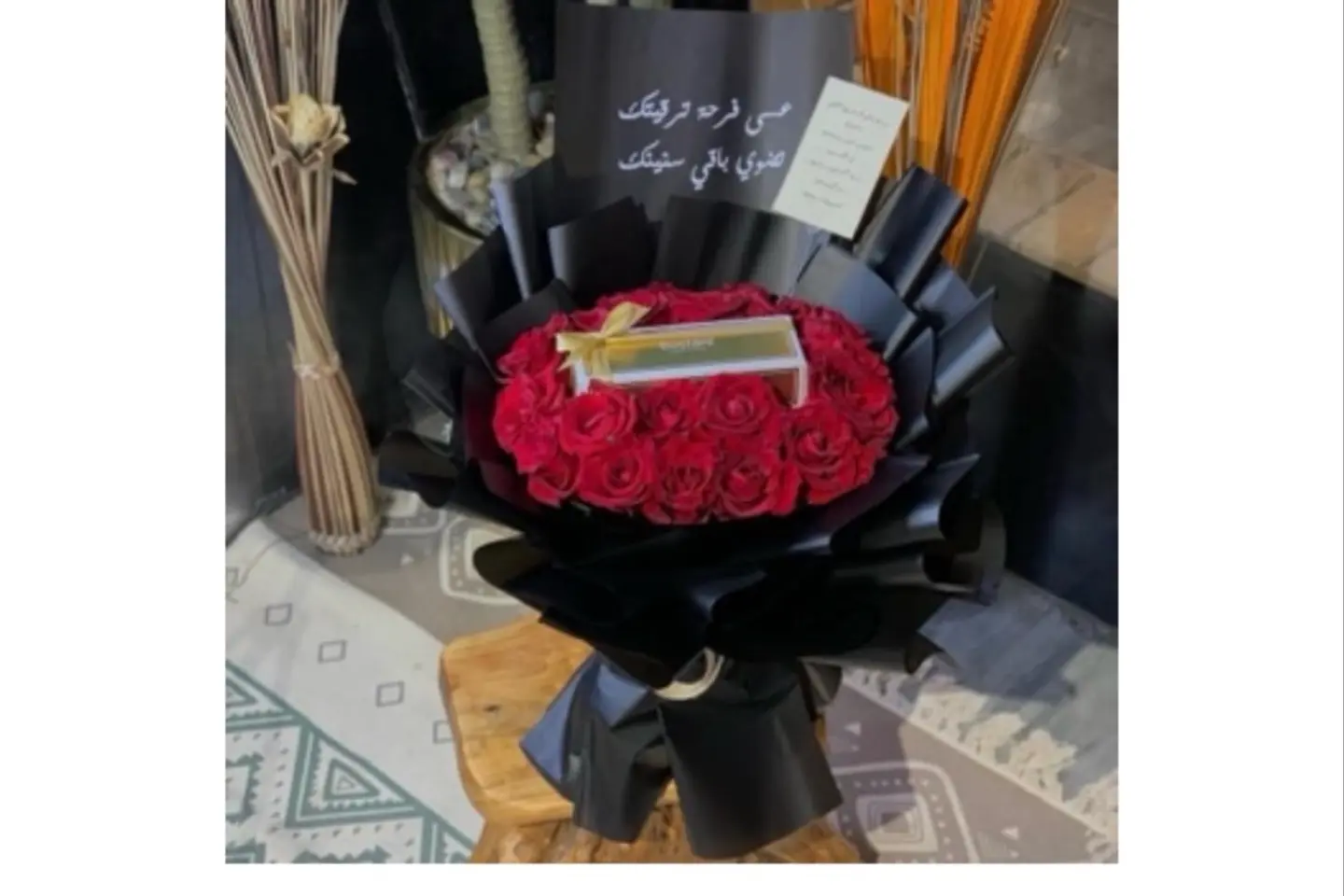 Rose Bouquet With A Gardener's Chocolet 11