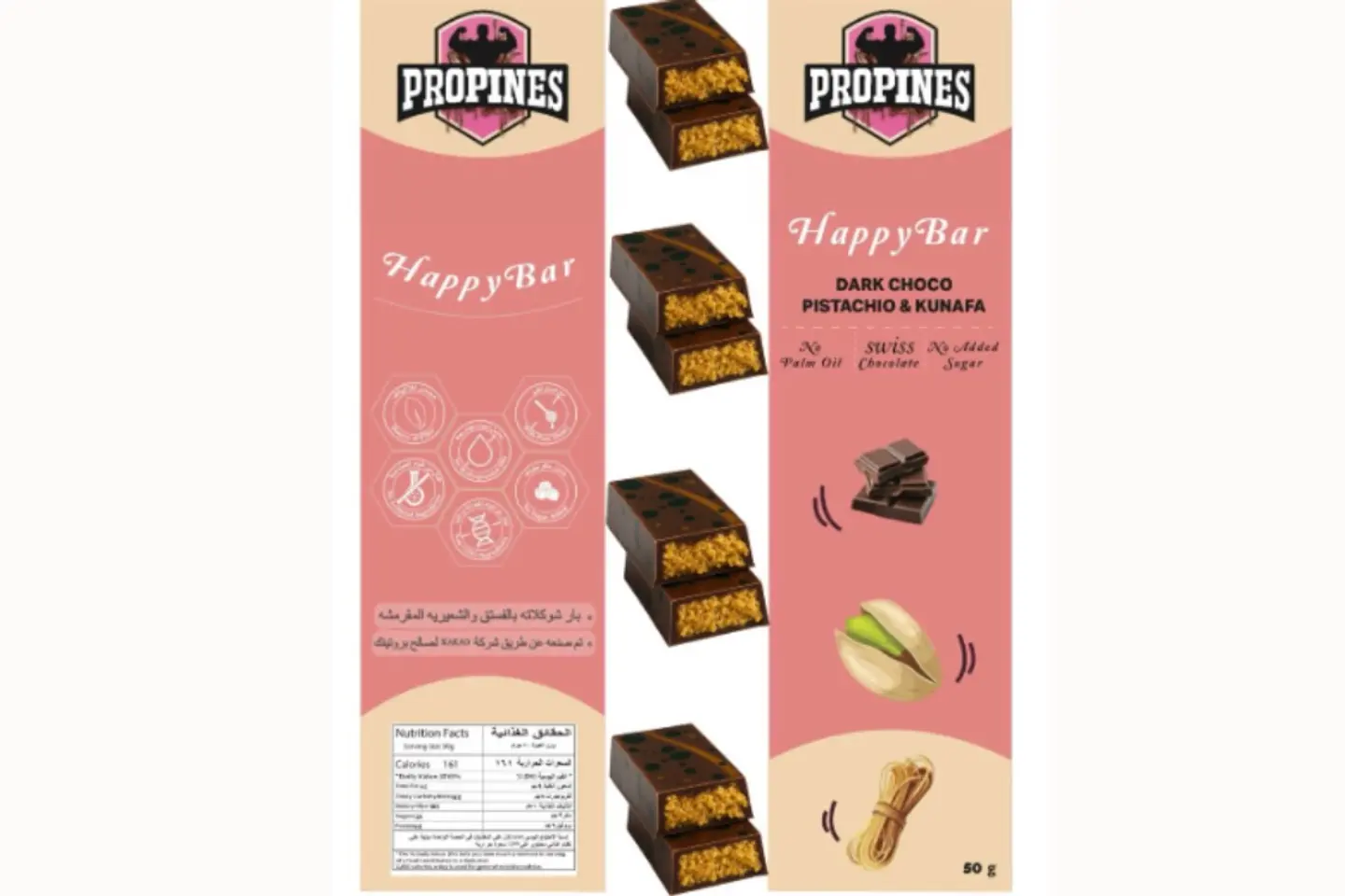 Propines Happy Bar 50g