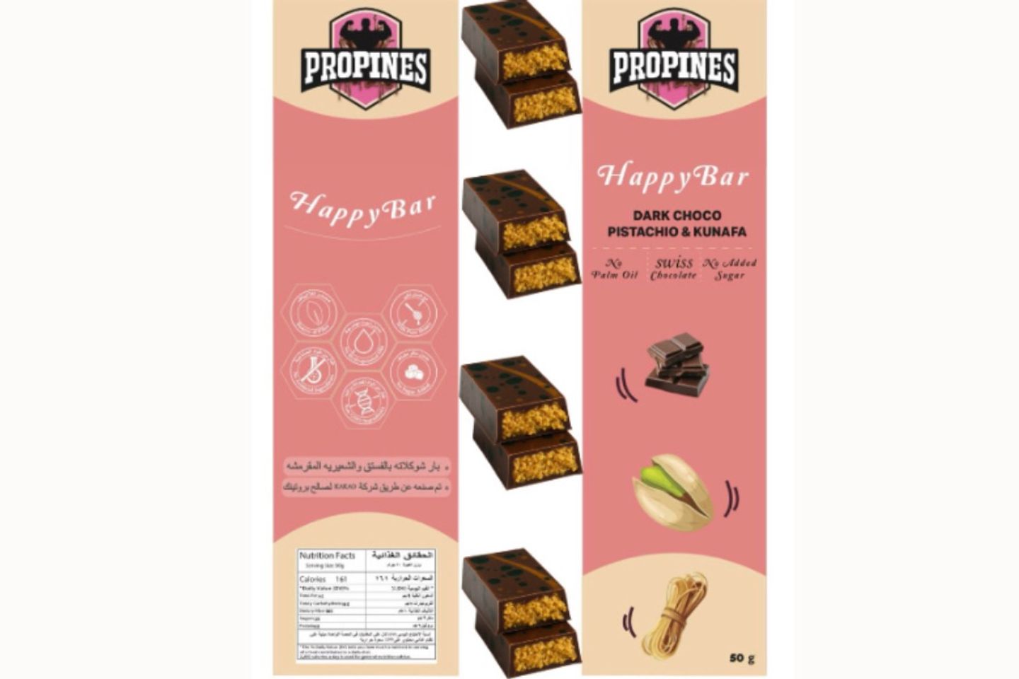 Propines Happy Bar 50g