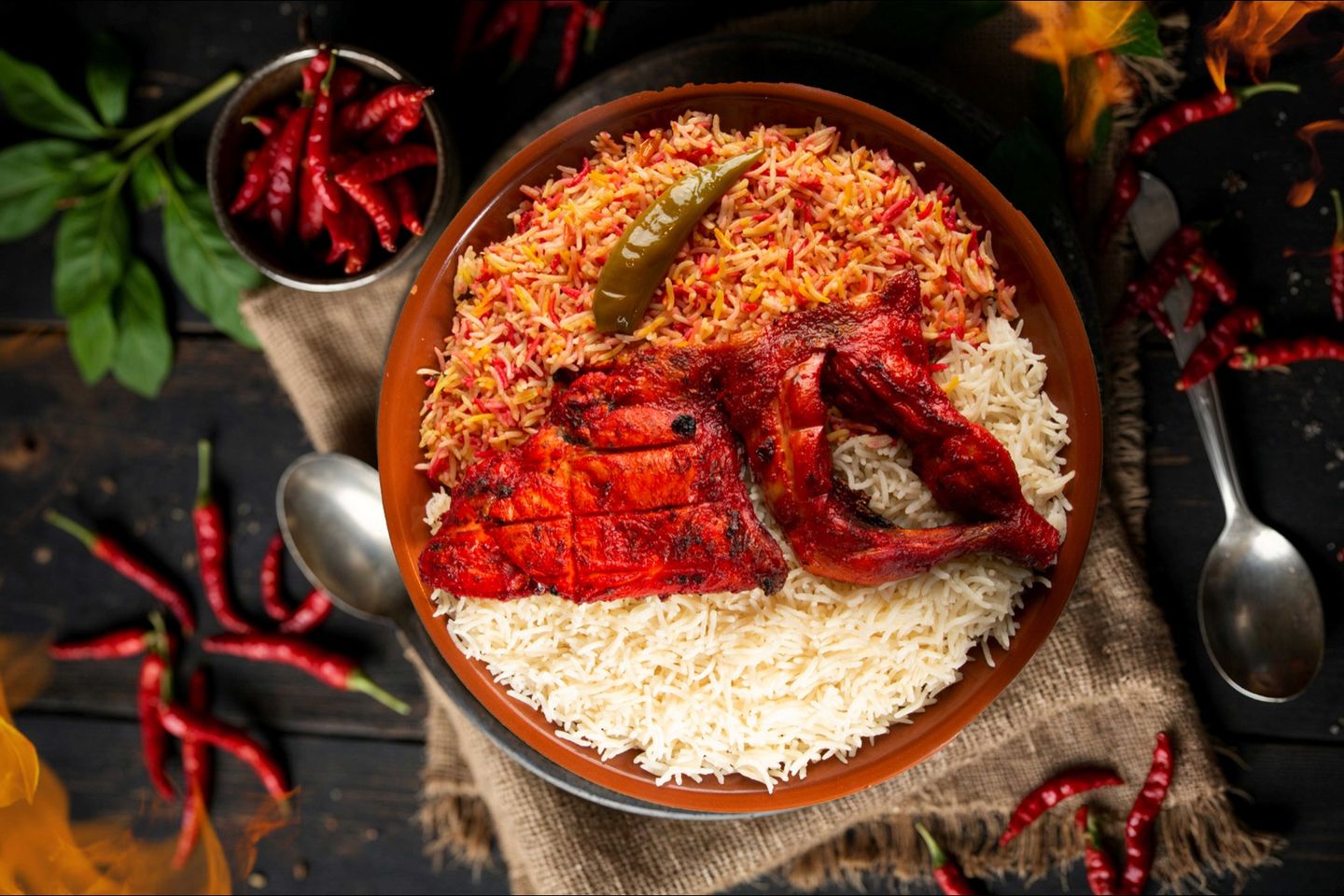 نص حبه دجاج تكا مع الارز