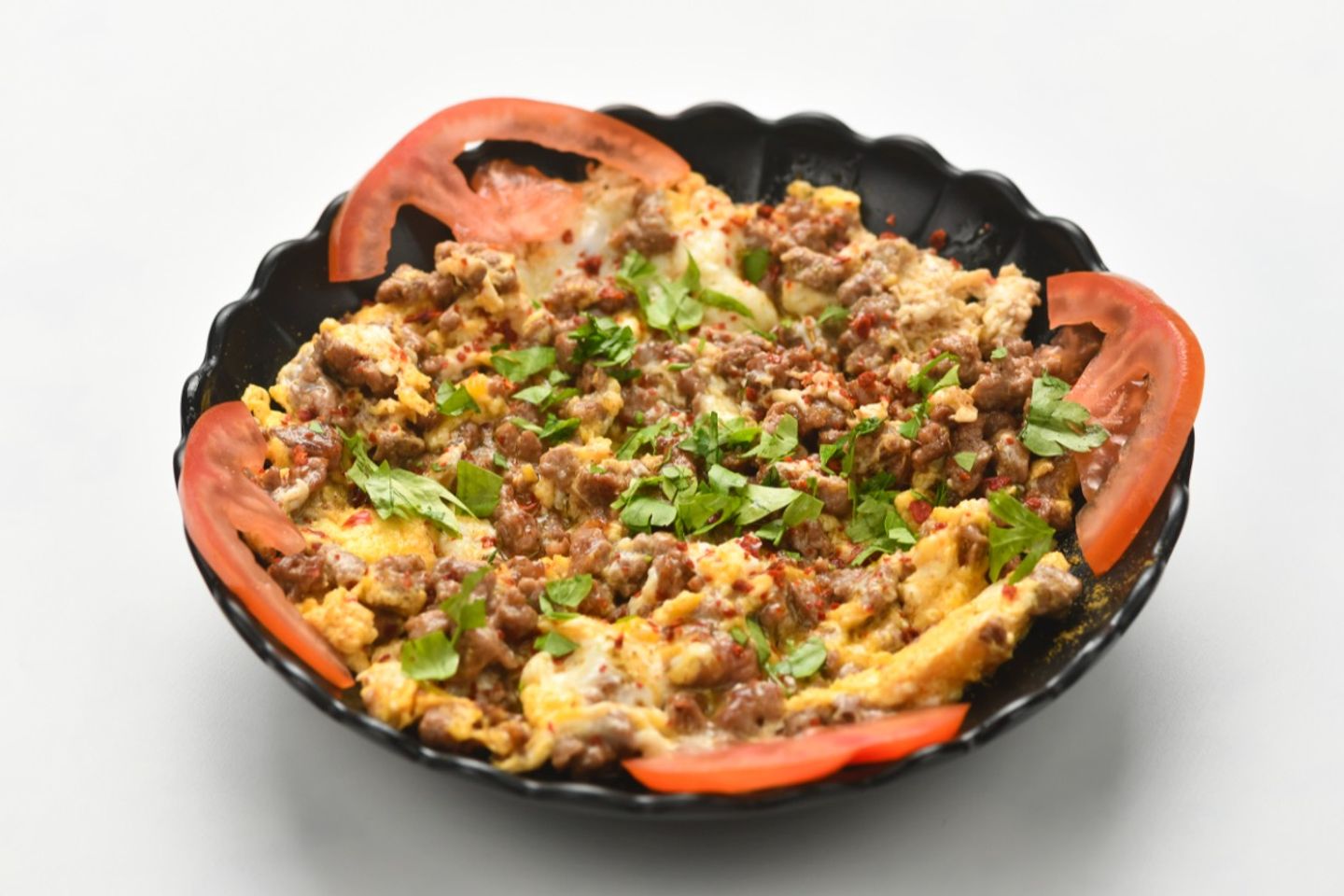 Eggs With Camel Mince Plate