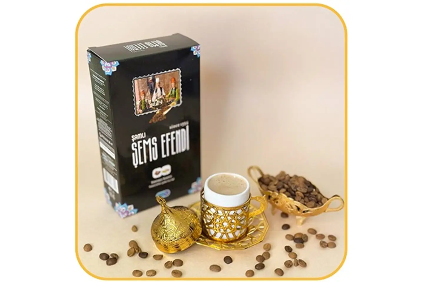 Turkish Coffee With Pistachios