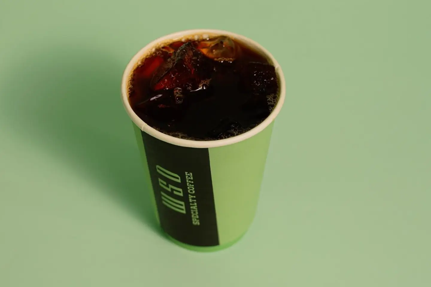 ايس قهوة مقطرة