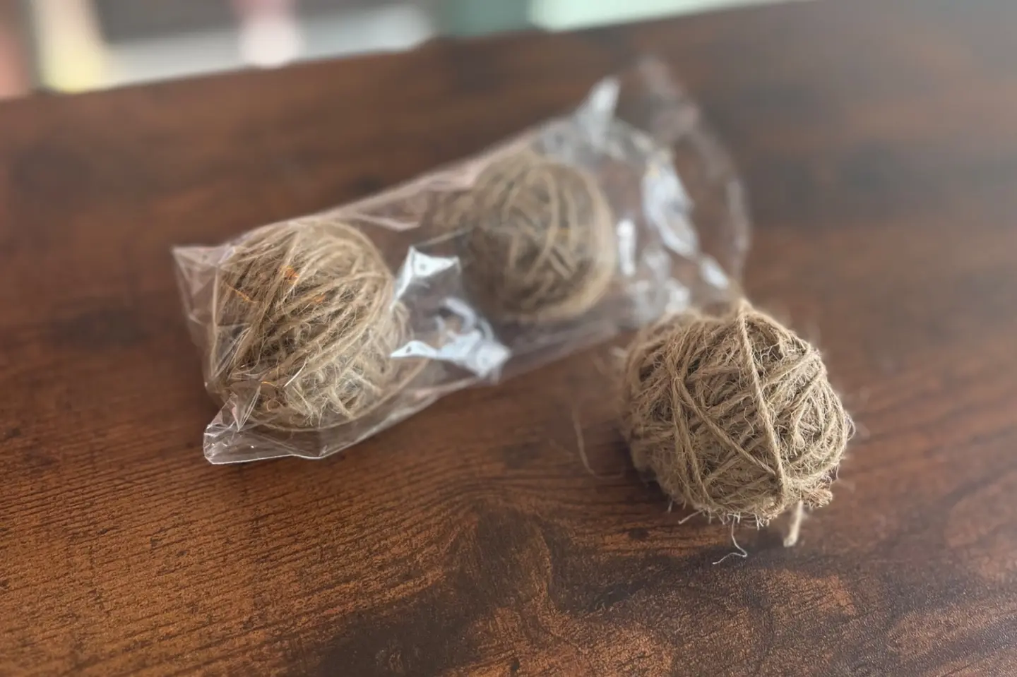 لفة حبل خيش صغيرة - ٣ حبات