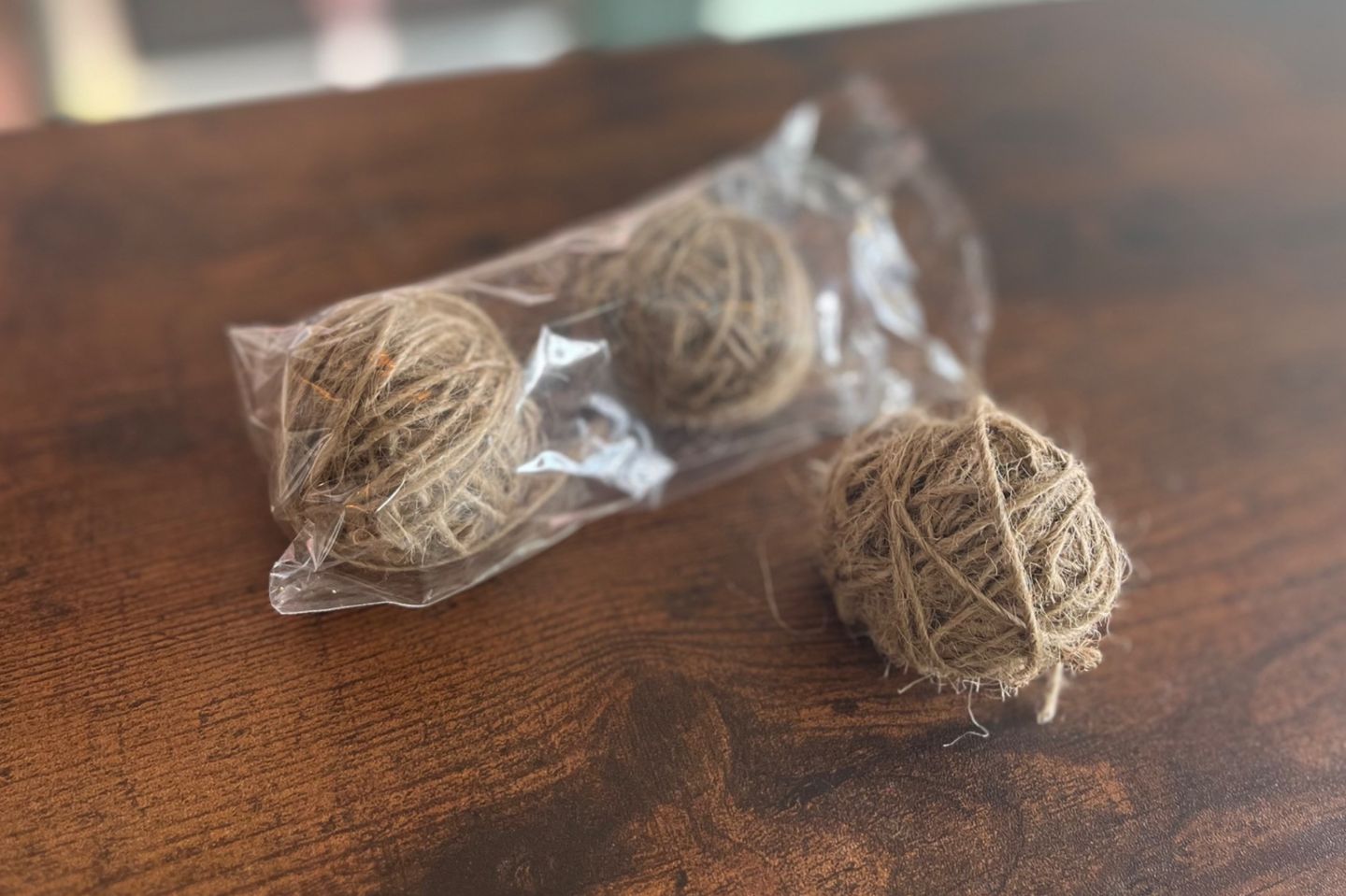 لفة حبل خيش صغيرة - ٣ حبات