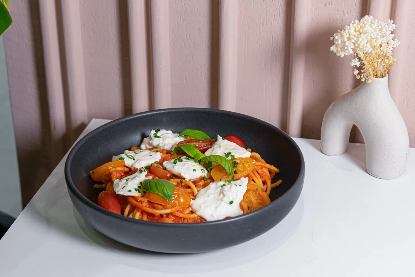 سباغيتي بوراتا أرابياتا