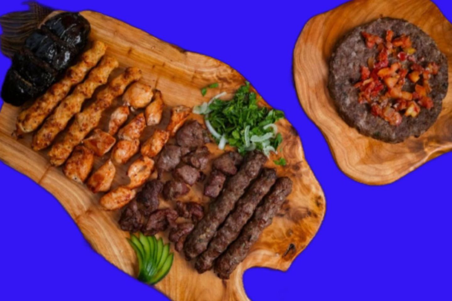 Offer Of A Kilo Of Mixed Grills With A Tray Of Kofta