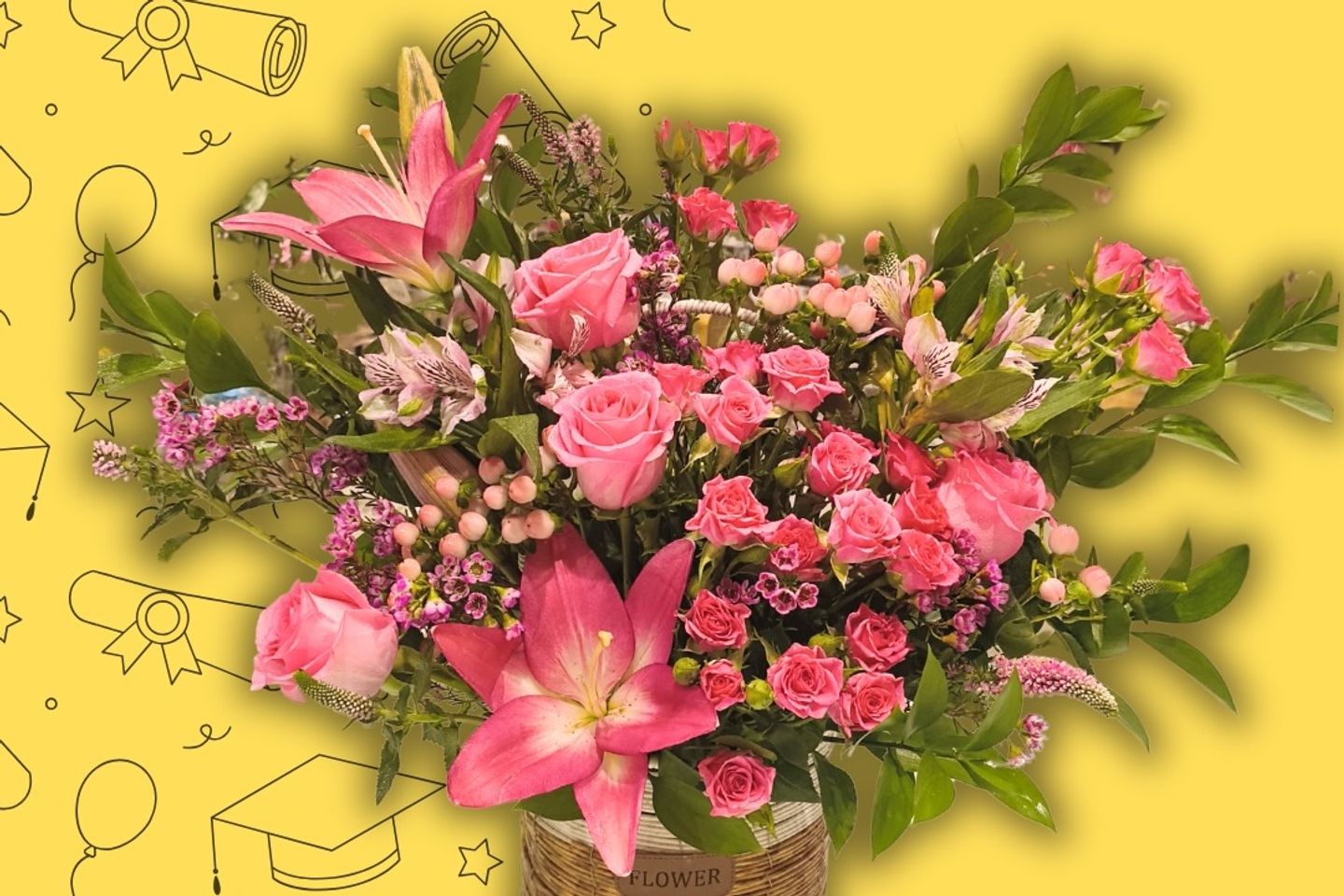 Basket Of Flowers1