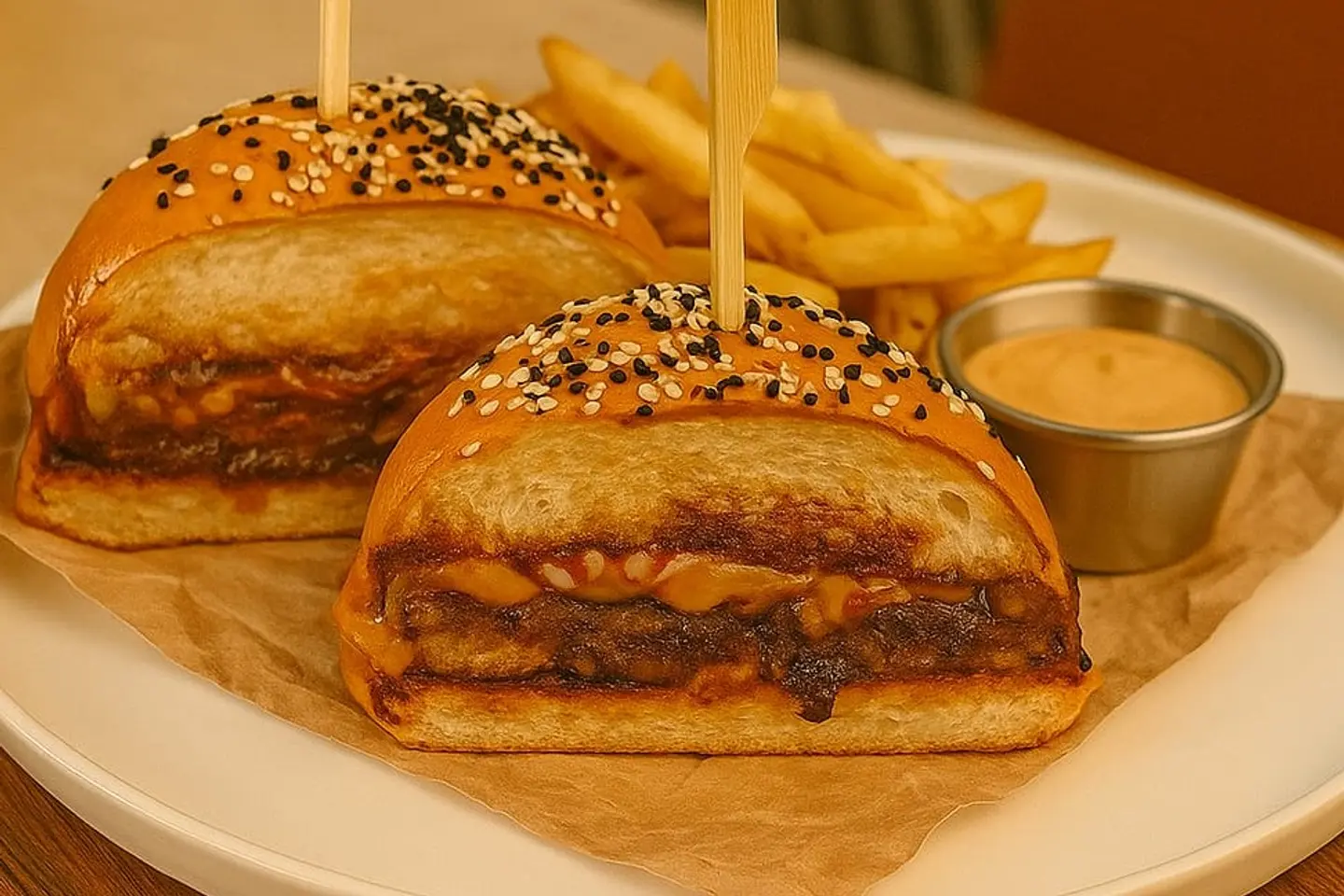 Peppercorn Outlaw Burger