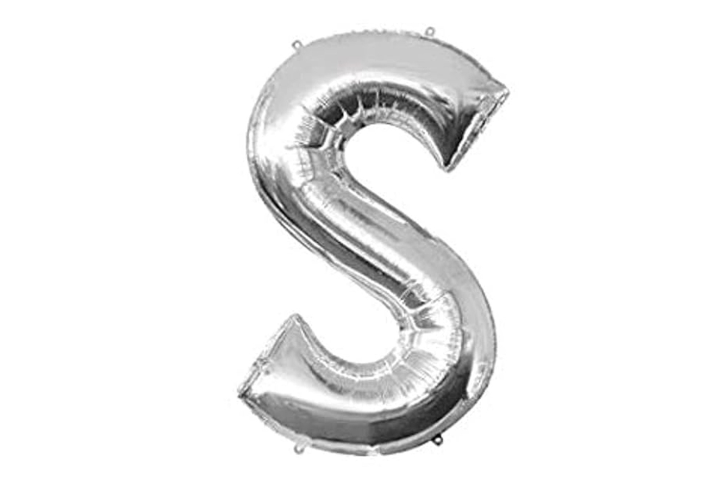 بالون حرف اس فضي