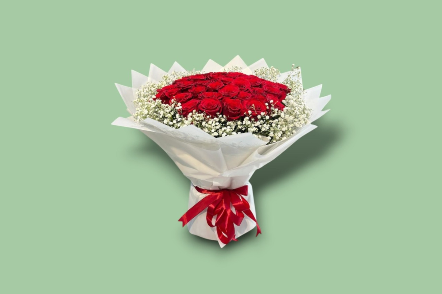 Grand Red Rose Bundle 6